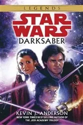 Book cover of Darksaber: Star Wars Legends by Kevin Anderson