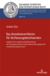 Book cover of Das Annahmeverfahren fuer Verfassungsbeschwerden by Unknown
