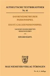 Book cover of Das Benediktbeurer Passionsspiel by Eduard Hartl