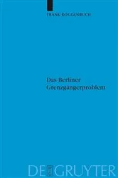 Book cover of Das Berliner Grenzgängerproblem by Frank Roggenbuch