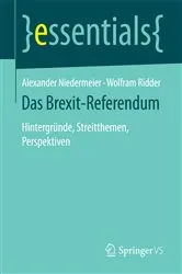 Book cover of Das Brexit-Referendum by Alexander Niedermeier