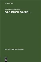 Book cover of Das Buch Daniel by Walter Baumgartner