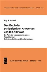 Book cover of Das Buch der schlagfertigen Antworten von Ibn Abi 'Awn by Unknown