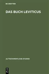 Book cover of Das Buch Leviticus by Unknown