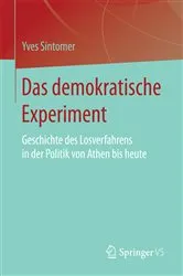 Book cover of Das demokratische Experiment by Yves Sintomer