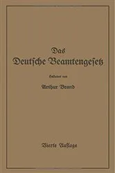 Book cover of Das Deutsche Beamtengesetz (DBG) (4th ed.) by Unknown