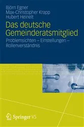 Book cover of Das deutsche Gemeinderatsmitglied by Björn Egner