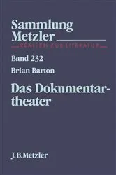 Book cover of Das Dokumentartheater by Brian Barton
