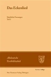 Book cover of Das Eckenlied by Francis B. Brévart
