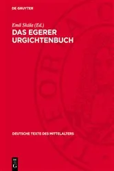 Book cover of Das Egerer Urgichtenbuch by Emil Skála