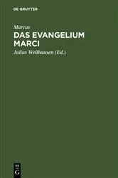 Book cover of Das Evangelium Marci (2nd ed.) by Marcus
