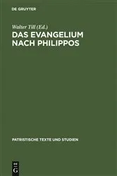 Book cover of Das Evangelium nach Philippos by Walter Till