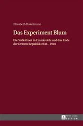 Book cover of Das Experiment Blum by Elisabeth Bokelmann