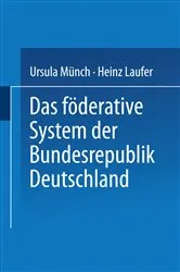 Book cover of Das föderative System der Bundesrepublik Deutschland by Unknown