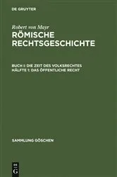 Book cover of Das öffentliche Recht by Robert von Mayr
