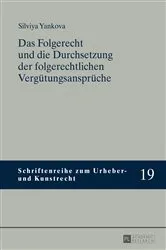 Book cover of Das Folgerecht und die Durchsetzung der folgerechtlichen Verguetungsansprueche by Thomas Hoeren