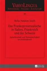 Book cover of Das Frankoprovenzalische in Italien, Frankreich und der Schweiz by Unknown