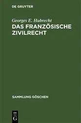 Book cover of Das französische Zivilrecht by Unknown
