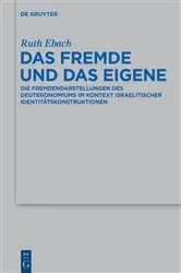 Book cover of Das Fremde und das Eigene by Ruth Ebach