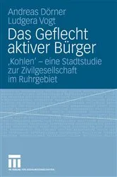 Book cover of Das Geflecht aktiver Bürger by Andreas Dörner