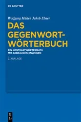 Book cover of Das Gegenwort-Wörterbuch (2nd ed.) by Wolfgang Müller