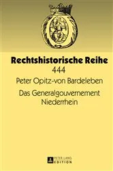 Book cover of Das Generalgouvernement Niederrhein by Gerhard Lingelbach