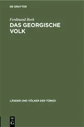 Book cover of Das Georgische Volk by Ferdinand Bork