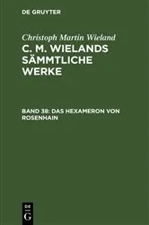 Book cover of Das Hexameron von Rosenhain by Christoph Martin Wieland