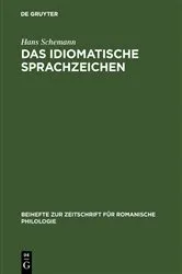 Book cover of Das idiomatische Sprachzeichen by Unknown