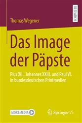 Book cover of Das Image der Päpste by Thomas Wegener