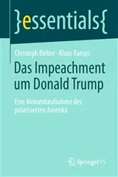 Book cover of Das Impeachment um Donald Trump by Christoph Bieber