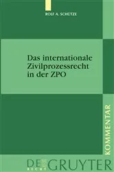 Book cover of Das internationale Zivilprozessrecht in der ZPO by Unknown