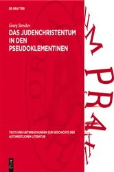 Book cover of Das Judenchristentum in den Pseudoklementinen (2nd ed.) by Georg Strecker