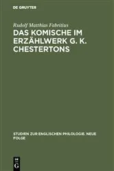Book cover of Das Komische im Erzählwerk G. K. Chestertons by Rudolf Matthias Fabritius