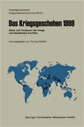 Book cover of Das Kriegsgeschehen 1999 by Thomas Rabehl