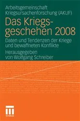 Book cover of Das Kriegsgeschehen 2008 by Univ. Hamburg