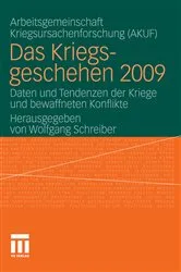 Book cover of Das Kriegsgeschehen 2009 by Wolfgang Schreiber