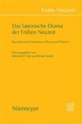 Book cover of Das lateinische Drama der Frühen Neuzeit by Reinhold F. Glei