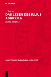 Book cover of Das Leben des Iulius Agricola (3rd ed.) by Tacitus
