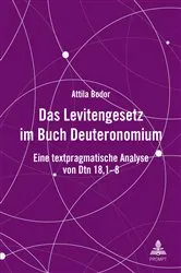 Book cover of Das Levitengesetz im Buch Deuteronomium by Unknown