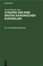 Book cover of Das Markus-Evangelium by Reinold Heineke