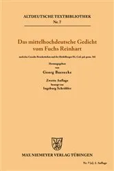 Book cover of Das mittelhochdeutsche Gedicht vom Fuchs Reinhart (4th ed.) by Heinrich