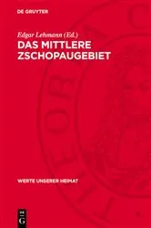 Book cover of Das Mittlere Zschopaugebiet by Edgar Lehmann