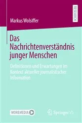 Book cover of Das Nachrichtenverständnis junger Menschen by Unknown