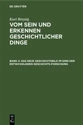 Book cover of Das neue Geschichtsbild im Sinn der entwickelnden Geschichtsforschung by Kurt Breysig