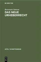 Book cover of Das neue Urheberrecht by Unknown