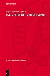 Book cover of Das Obere Vogtland by Edgar Lehmann