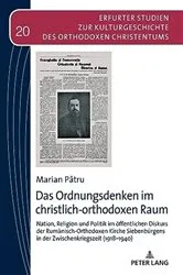 Book cover of Das Ordnungsdenken im christlich-orthodoxen Raum by Vasilios N. Makrides