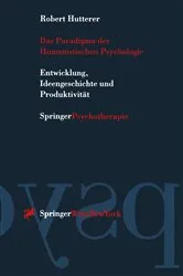 Book cover of Das Paradigma der Humanistischen Psychologie by Robert Hutterer