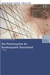 Book cover of Das Parteiensystem der Bundesrepublik Deutschland (3rd ed.) by Ulrich Alemann